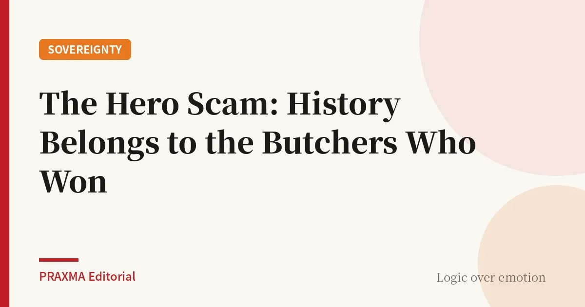 The Hero Scam: History Belongs to the Butchers Who Won