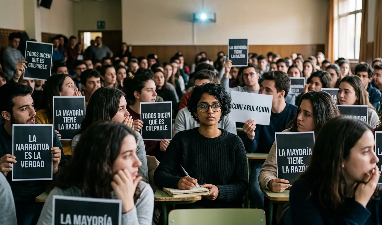 La tiranía del consenso: Cuando la narrativa devora la verdad