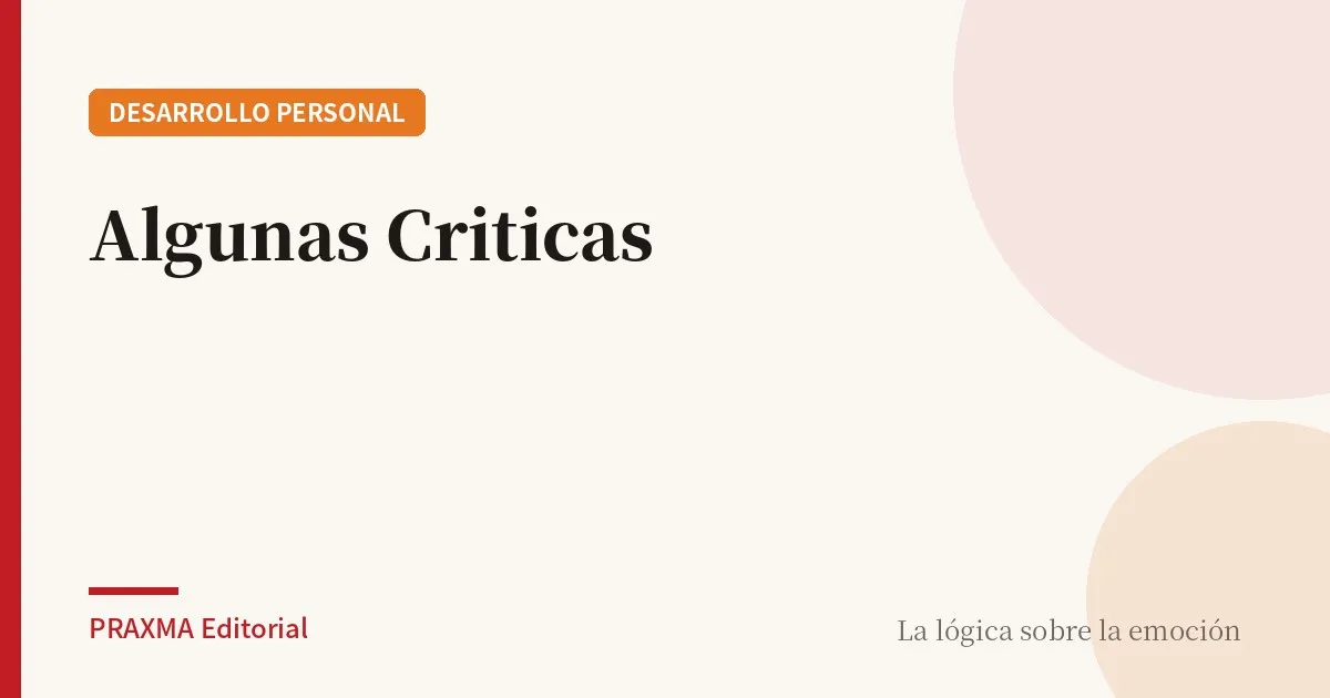 Algunas Criticas